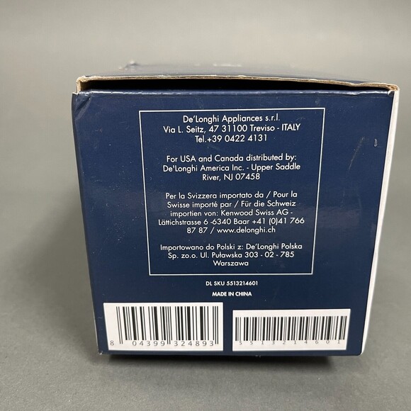 DeLonghi Cappuccino Glasses Clear Glass Double-wall Borosilicate Hand Blown - 2 - Picture 10 of 10